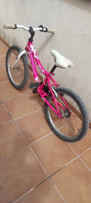 Bicicleta infantil rosa