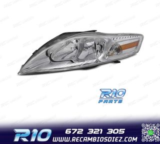 FARO IZQ PARA FORD MONDEO MK4 07-11 CROMO