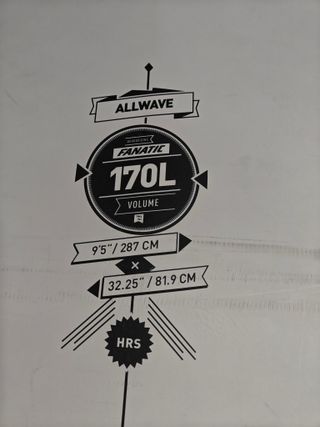 Tabla SUP Fanatic Allwave 9'5 y  Remo carbono 100%