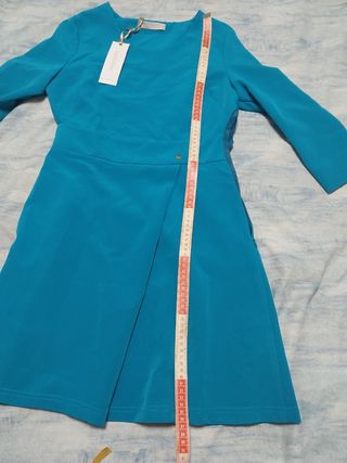 Vestido azul nuevo con etiqueta