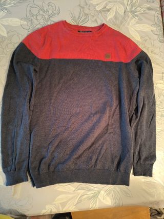 Jersey Springfield Gris y Rojo Talla M