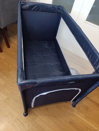Cuna de viaje Mobiclinic azul