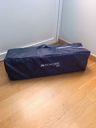 Cuna de viaje Mobiclinic azul