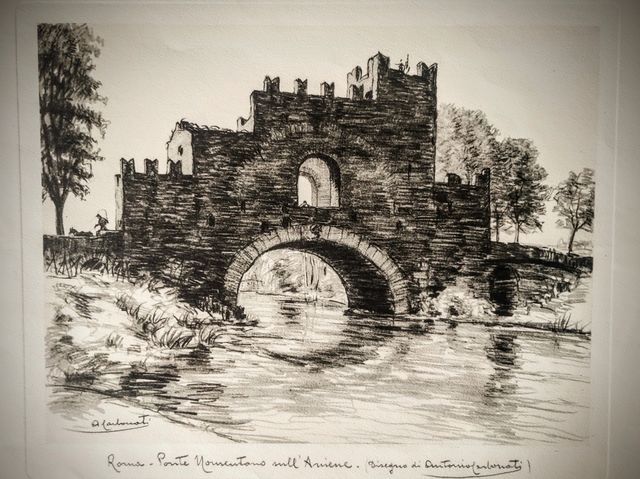 ROMA disegni di A.Carbonati 12tavole incisioni B&N