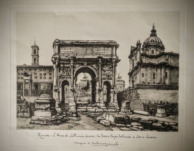 ROMA disegni di A.Carbonati 12tavole incisioni B&N