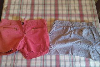 Lote Falda Zara y Pantalón Corto Mango Talla XS