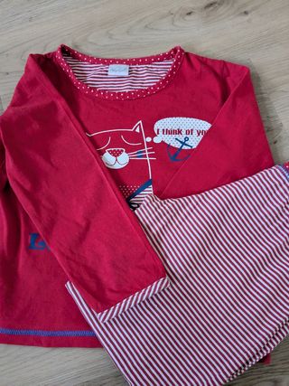 Pijama infantil niña talla 6/8 años