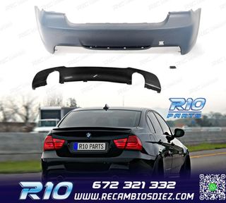 PARAGOLPES TRASERO BMW E90 05-11 LOOK M 335i