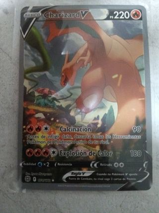 Carta Charizard nueva  reproducción