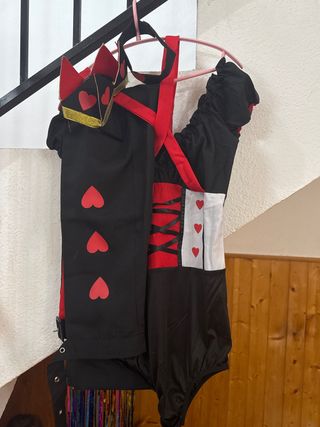 Disfraz Reina de Corazones Talla S