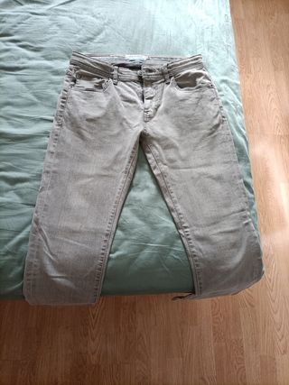 Pantalón vaquero gris Green Coast Talla M