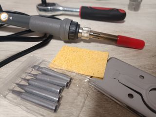 Saldatore 220V 60W + Cricchetto