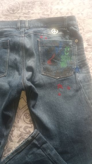 Pantalón Love Moschino azul hombre