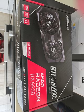 ASRock Radeon RX 6600 Challenger 8GB
Jamás emplead