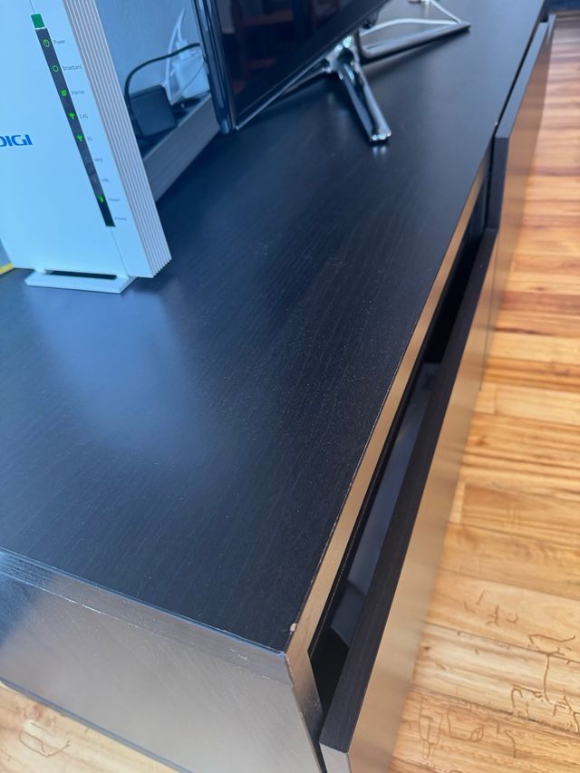 Mueble TV IKEA BESTA Marrón-Negro