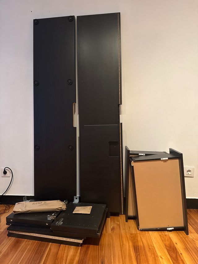 Mueble TV IKEA BESTA Marrón-Negro