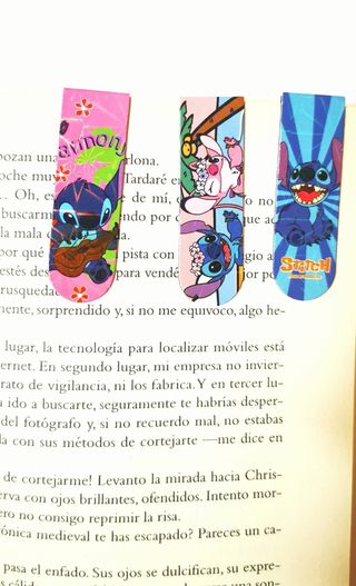 Marcapáginas magnéticos Stitch Disney
