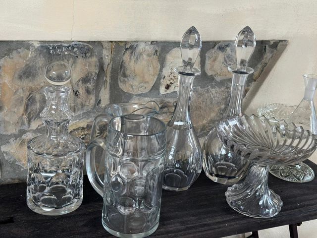 Bottiglia cristallo vintage