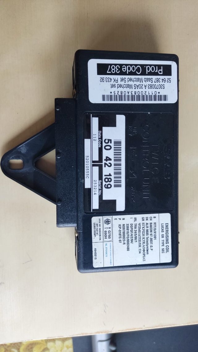 Módulo Electrónico SAAB Control Unit