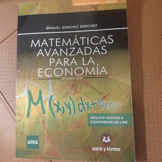 Matemáticas avanzadas para la Economía UNED