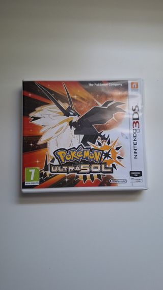 Pokémon Ultrasol Nintendo 3DS RPG