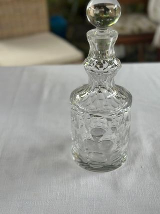 Bottiglia cristallo vintage