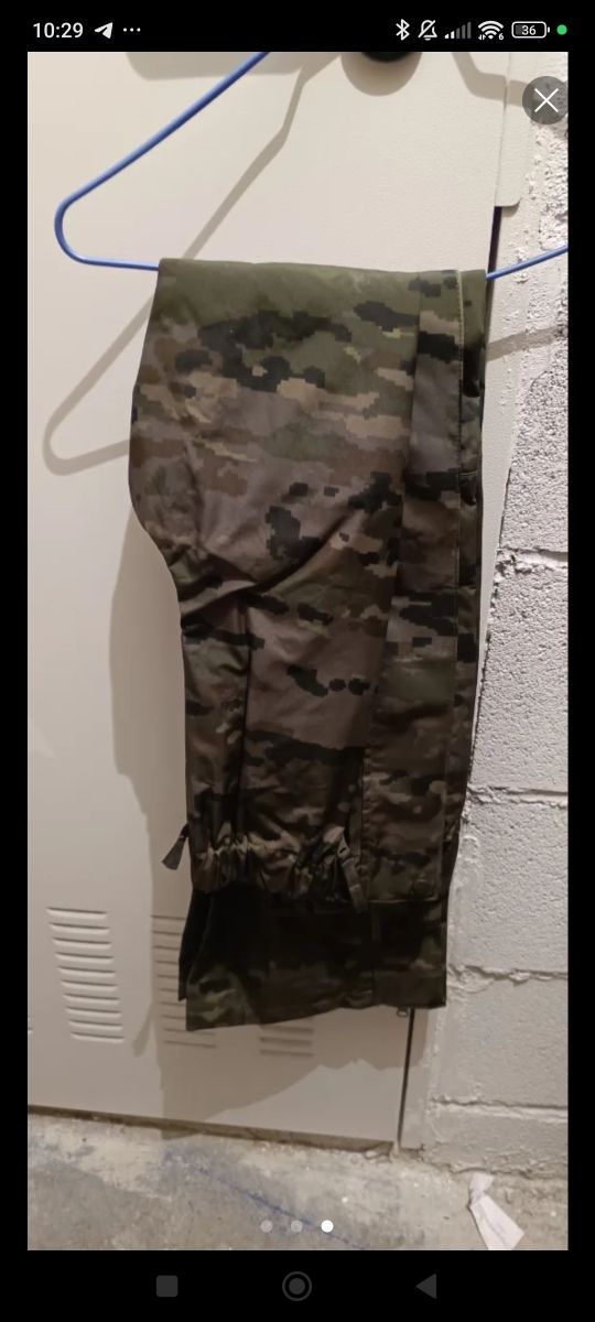 Traje de tormenta 2N ejército intemperie completo