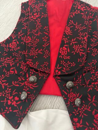 Traje Huertano Talla 0-1