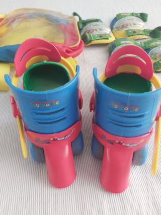 Patines Mickey Mouse y Protecciones