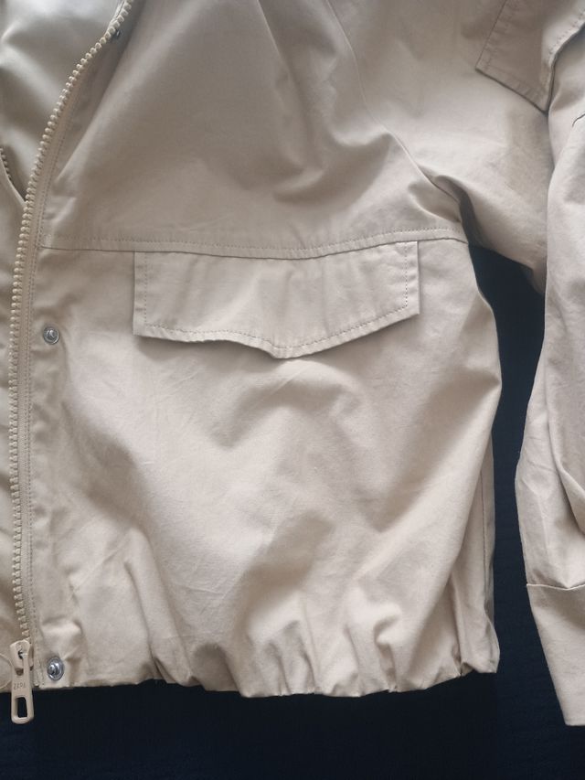 Cazadora niña camel talla 11-12 años