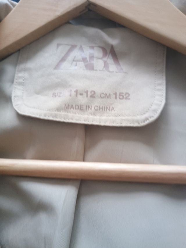 Cazadora niña camel talla 11-12 años