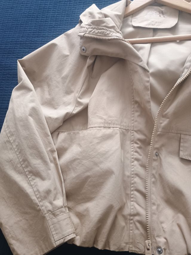 Cazadora niña camel talla 11-12 años