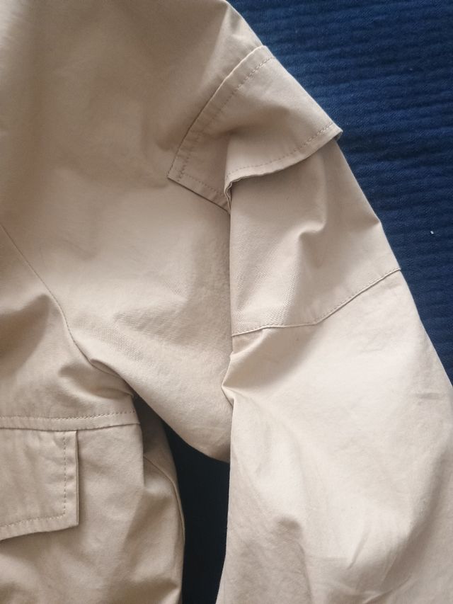 Cazadora niña camel talla 11-12 años