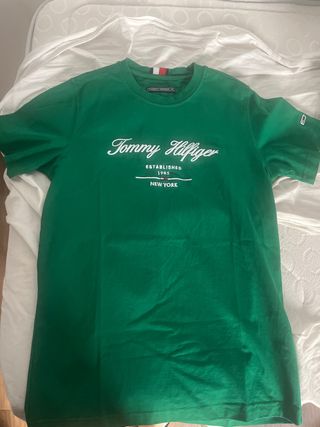 Camiseta Tommy Hilfiger Verde Talla S