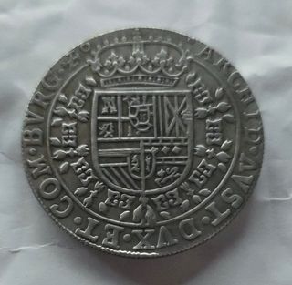 Moneda Antigua 1624 Felipe IV Hispaniarum Rex