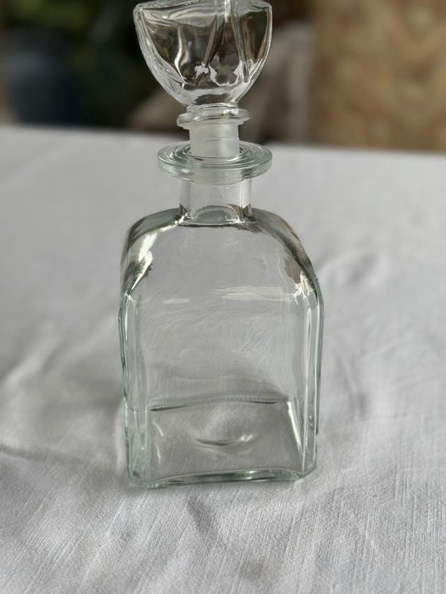 Bottiglia in cristallo