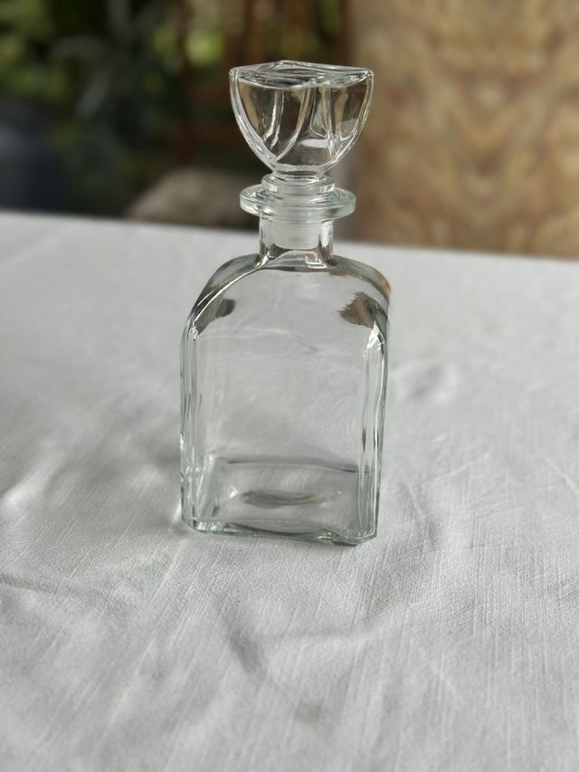 Bottiglia in cristallo