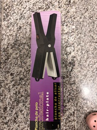 Plancha de pelo profesional con interruptor