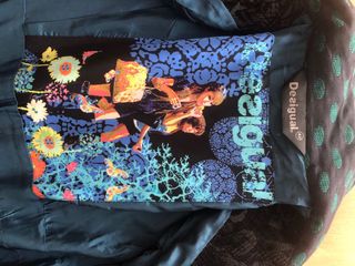 Abrigo Desigual Talla L Multicolor