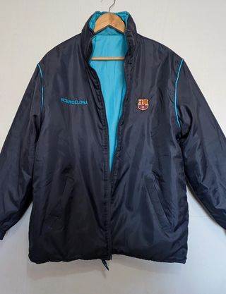 Chaqueta Oficial Nike FC Barcelona Azul