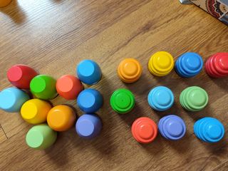 Piezas de madera para mini mundo