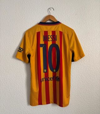 Camiseta FC Barcelona Senyera Messi Nike Talla M
