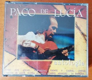 Antología Paco de Lucía CD + DVD Flamenco