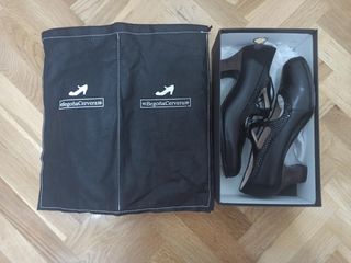 Zapatos Flamenco Begoña Cervera Negros