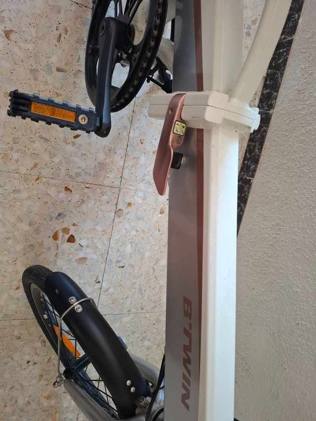 Bicicleta Plegable B TWIN eléctrico! Nueva Condici