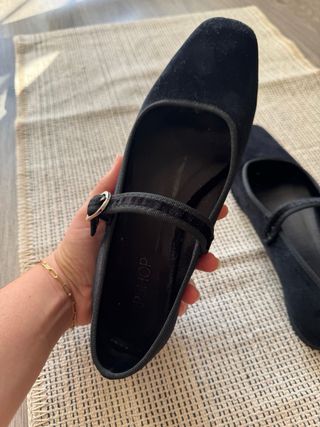 Zapatos negros mercedita