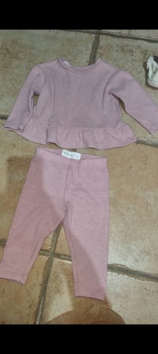 Baby girl set 6-9m