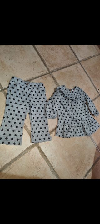 Conjunto bebé niña 6-9 meses lunares