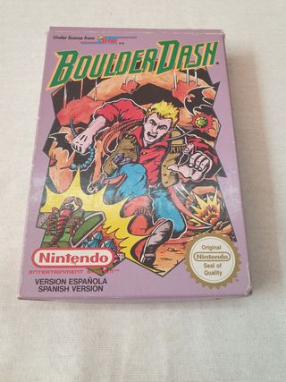 Boulder dash completo Nintendo NES pal B esp 