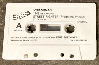 Juegos Street Fighter + 1943 Spectrum